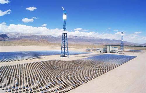 中控太阳能青海德令哈50MW塔式电站 光热装备销售的新标杆与市场机遇